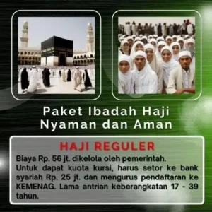 Paket Haji Reguler